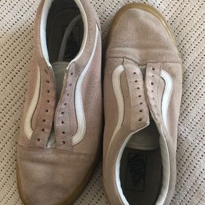 rare pastel pink vans